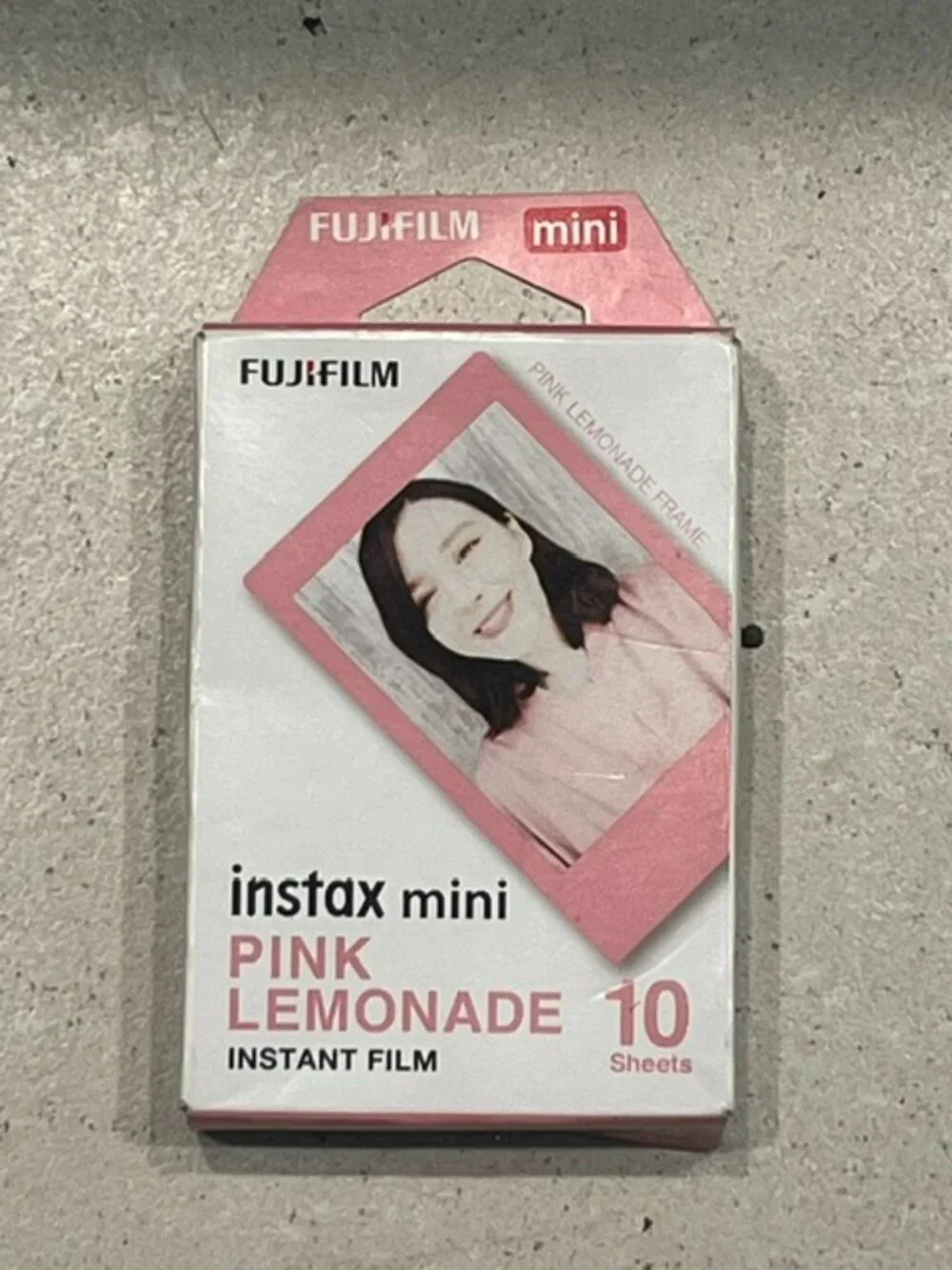 Fujifilm Instax Mini Pink Lemonade Film 10 Sheets (Expiration: 2023-07)